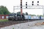 NS 6995 leads train P61 onto the "AS" line